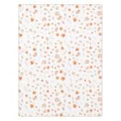 紅葉レッドベリーズホワイト テーブルクロス (正面)