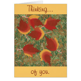 紅葉レッドメープル抽象芸術オングラス