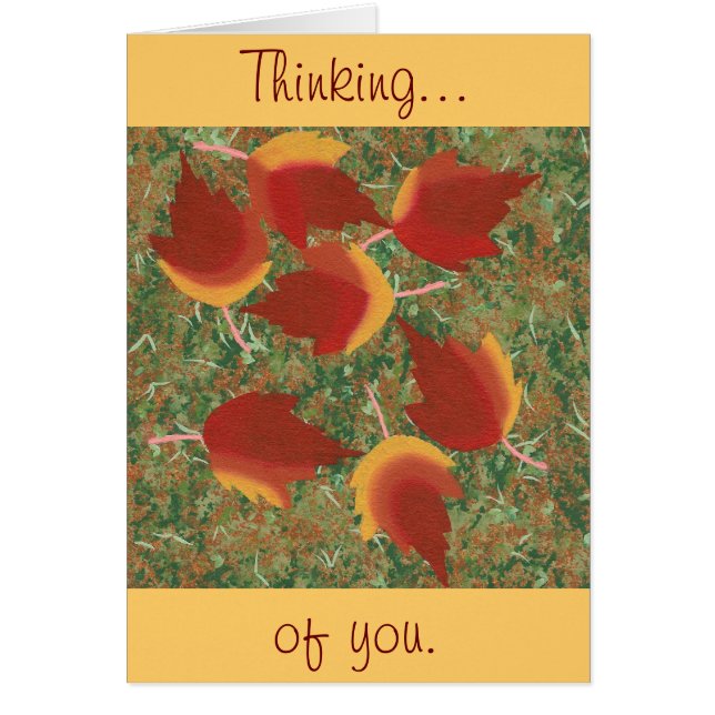 紅葉レッドメープル抽象芸術オングラス (正面)