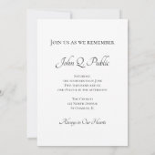 紅葉レーンお祝いライフ葬儀 招待状 (裏面)