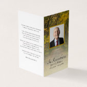 紅葉レーン葬儀メモリアル祈りの言葉 名刺 (外部)