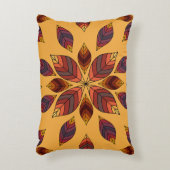 紅葉ロゼット アクセントクッション (正面(垂直))