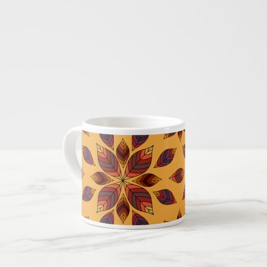 紅葉ロゼット エスプレッソカップ (正面左)