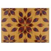 紅葉ロゼット カッティングボード (正面)