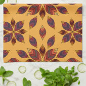 紅葉ロゼット キッチンタオル (折り畳み)