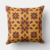 紅葉ロゼット クッション (裏面)