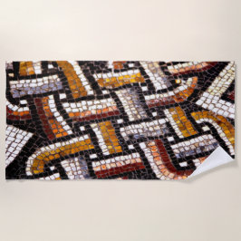 紅葉ローマンモザイク ビーチタオル