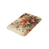 紅葉ヴィンテージ水彩秋色 バスマット (アングル)