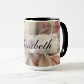 紅葉ヴィンテージ水彩秋色 マグカップ (正面右)