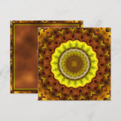 紅葉万華鏡のように千変万化するパターン曼荼羅 (正面/裏面)