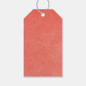 紅葉与え感謝してい感謝祭ギフトラベル ギフトタグ (裏面)