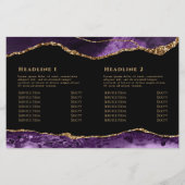 紅葉二折りパンフレット (裏面)