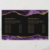 紅葉二折りパンフレット (裏面)