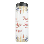 紅葉先生が知識の種を植える タンブラー (正面)