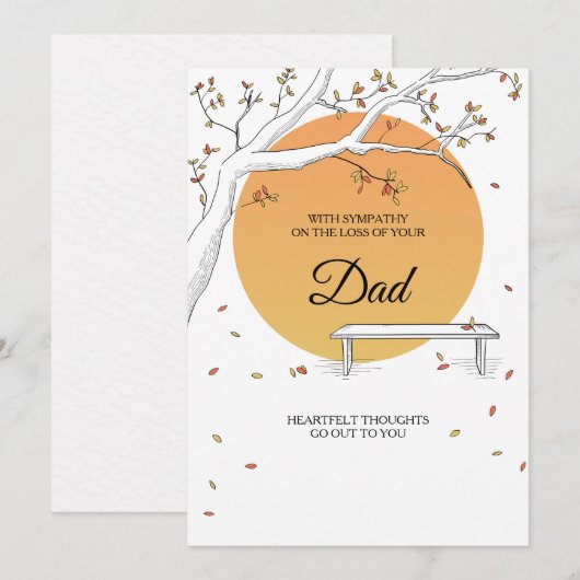 紅葉共感カード 招待状 (正面/裏面)