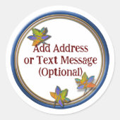 紅葉円 ラウンドシール (正面)