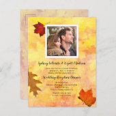 紅葉写真テンプレートプライベート披露宴のみ ポストカード (正面/裏面)
