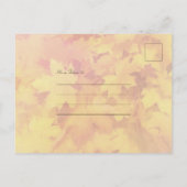 紅葉写真テンプレートプライベート披露宴のみ ポストカード (裏面)