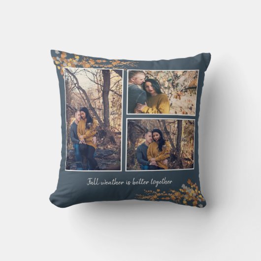 紅葉写真装飾用クッション クッション (正面)