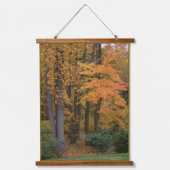 紅葉冬の春の花詩 吊り下げ型タペストリー (正面)