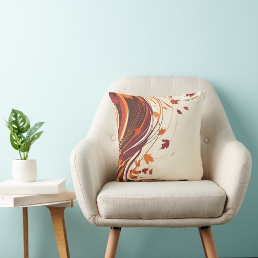 紅葉化粧枕 クッション (椅子)