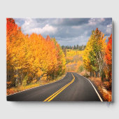 紅葉北アリゾナ車道カスタム写真 ゲストブック (裏面)