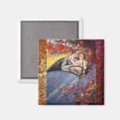 紅葉及びヴィンテージ磁石 マグネット (正面/裏面)