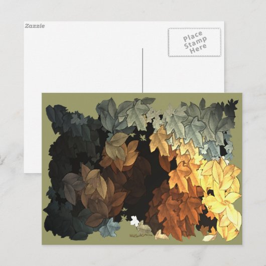 紅葉収集 ポストカード (正面/裏面)