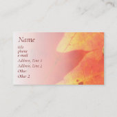 紅葉名刺 名刺 (裏面)