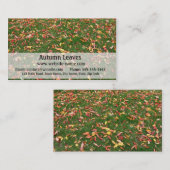 紅葉名刺 名刺 (正面/裏面)