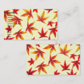 紅葉名刺 名刺 (正面/裏面)