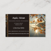 紅葉名刺 名刺 (裏面)