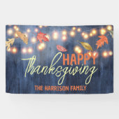 紅葉妖精ライトオンウッドサンクスギビング 横断幕 (横)