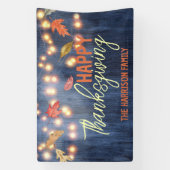 紅葉妖精ライトオンウッドサンクスギビング 横断幕 (縦)