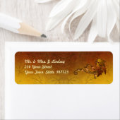 紅葉差出人住所ラベル ラベル (インサイチュ)