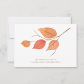 紅葉感謝の感謝祭に感謝 (裏面)