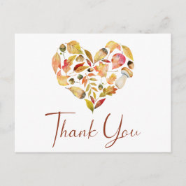 紅葉感謝はがき ポストカード