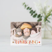 紅葉感謝祭の写真はがき ポストカード (スタンド正面)