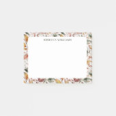 紅葉感謝祭の名前テンプレート ポストイット (正面)