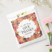 紅葉感謝祭の好意バッグ フェイバーバッグ (封をした状態)