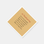 紅葉感謝祭の詩 スタンダードカクテルナプキン (角)