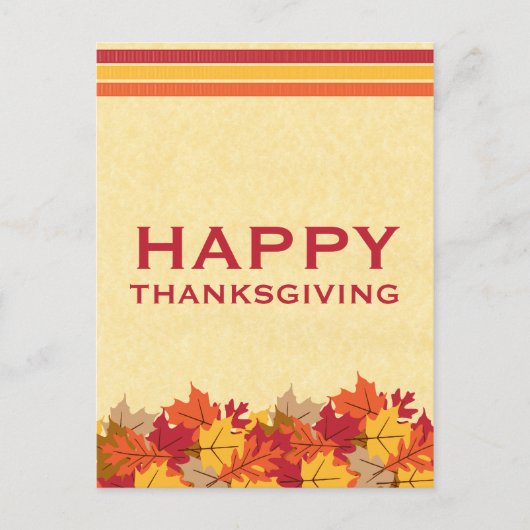 紅葉感謝祭はがき シーズンポストカード (正面)