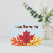 紅葉感謝祭はがき シーズンポストカード (スタンド正面)