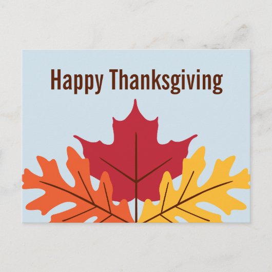 紅葉感謝祭はがき シーズンポストカード (正面)