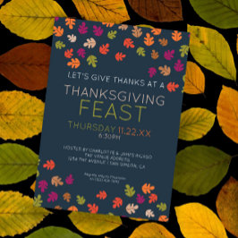 紅葉感謝祭ディナーパーティー シーズンカード