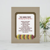 紅葉感謝祭メニューテンプレート (スタンド正面)