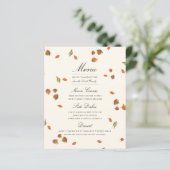 紅葉感謝祭メニュー (スタンド正面)