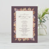 紅葉感謝祭メニュー メニュー (スタンド正面)