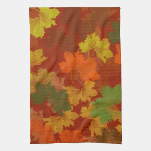 紅葉感謝祭 キッチンタオル (縦)