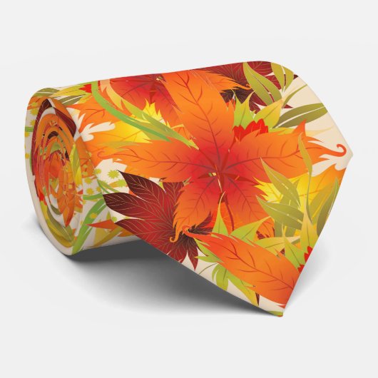紅葉感謝祭 ネクタイ (ロール)